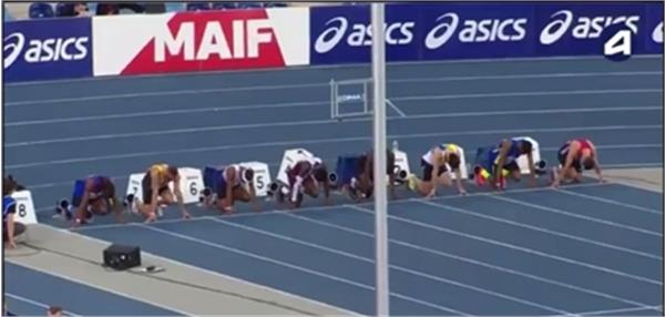 رکورد شکنی سریعترین مرد ایران در فرانسه