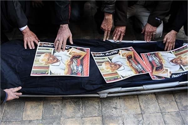 گزارش تصویری؛ محمود جوادی‌پور به خانه‌ی آخر رسید