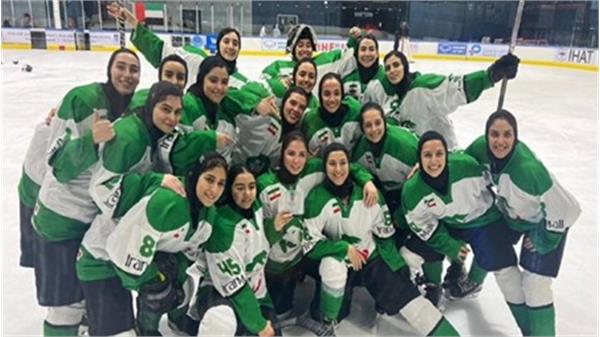 ایران نایب قهرمان هاکی روی یخ بانوان آسیا 2023 شد