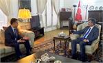 دیدار رئیس موسسه فرهنگی اکو با سفیر ترکیه در تهران