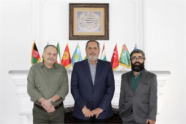 دیدار سرپرست موسسه فرهنگی اکو با مسئول اجرایی جشنواره بین المللی تئاتر کوتاه کیش