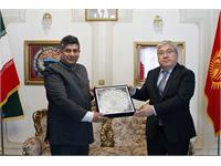 ECO Cultural Institute President Meets Kyrgyzstan Ambassador 3