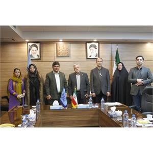 دیدار رئیس موسسه اکو با رئیس دانشگاه شهید بهشتی