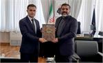 The Iranian Minister of Culture and Islamic Guidance meets the President of the ECO Cultural Institute