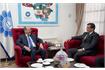 دیدار رئیس مؤسسه فرهنگی اکو با سفیر ترکمنستان