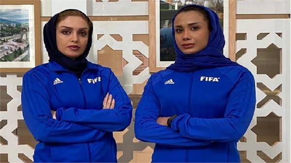 قضاوت داوران زن ایرانی در مسابقات فوتبال کافا