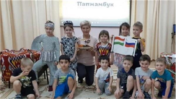 جشنواره دوستی  کودکان تاجیک و روس