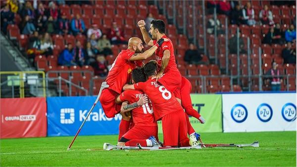 قهرمانی اروپا برای تیم ملی فوتبال قطع عضو ترکیه