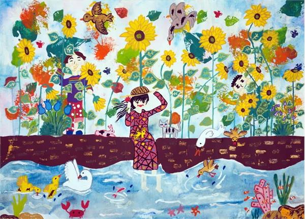 انتخاب هشت کودک ایرانی در مسابقه نقاشی ژاپن