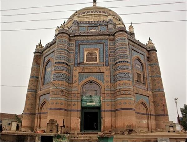 بنای تاریخی در پاکستان با شعری برای تولد پیامبر (ص)
