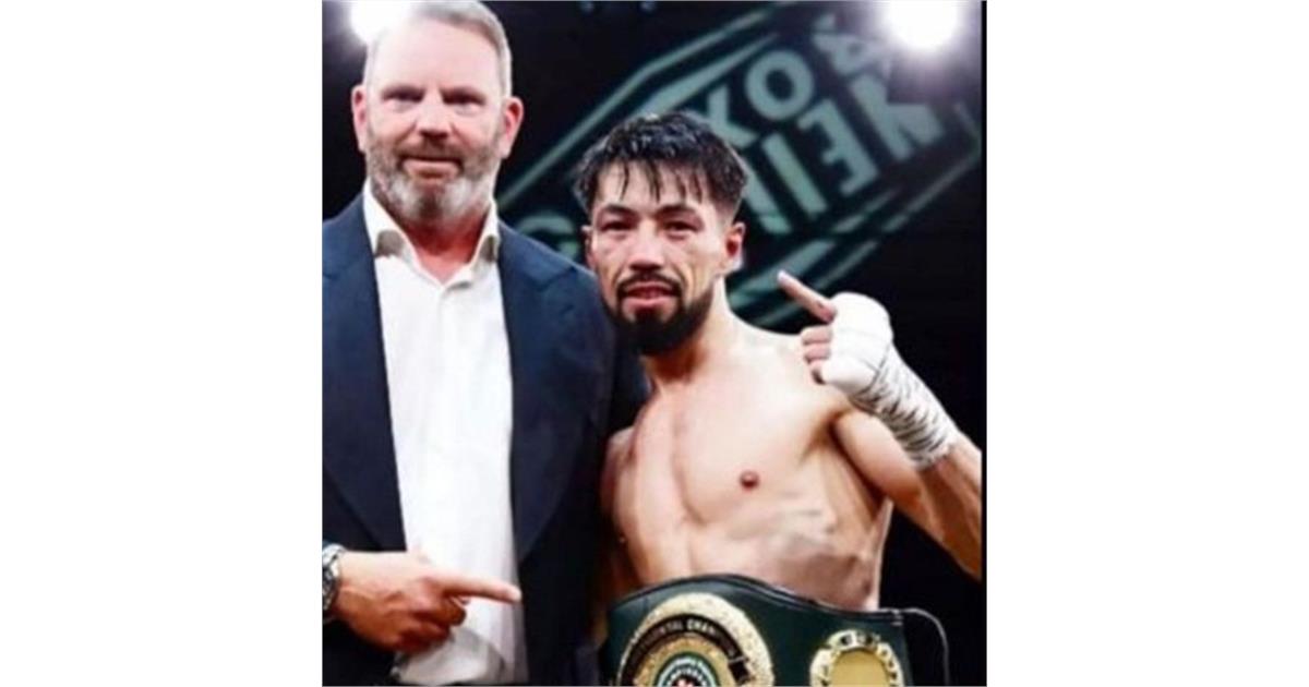 The Afghan boxer won the championship belt of the International Boxing ...