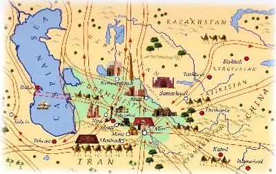 گردشگری در ترکمنستان: گنجینه‌ای پنهان در قلب آسیای مرکزی