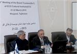 ششمین جلسه هیات امنای موسسه فرهنگی اکو با حضور وزاری فرهنگ در تاجیکستان برگزار شد