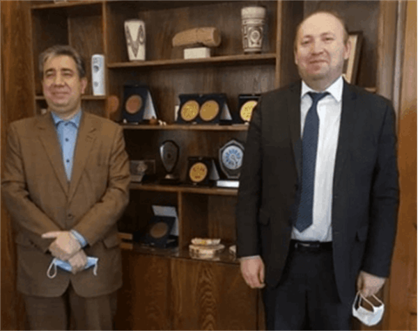 Presence of the director of ECO Cultural Institute in the National Museum of Iran