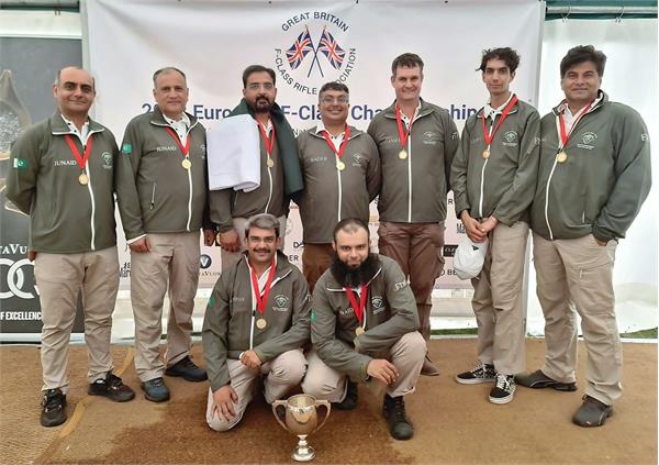 تیم نیروهای مسلح پاکستان، قهرمان مسابقات تیراندازی دوربرد اروپا شد.