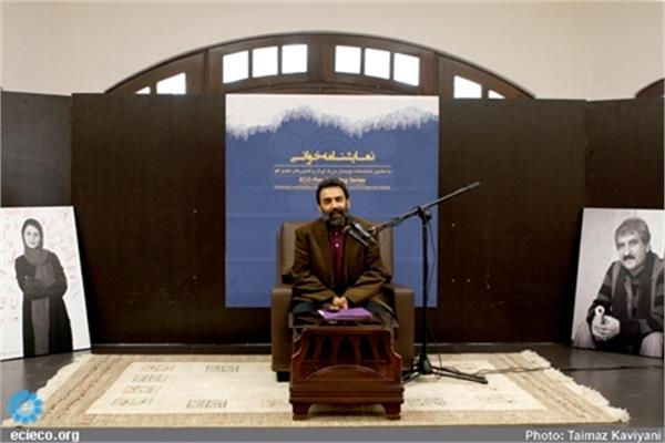 گزارش تصویری سومین نمایشنامه خوانی اکو با حضور محمد چرمشیر-1