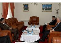 ECO Cultural Institute President Meets Tajik Ambassador