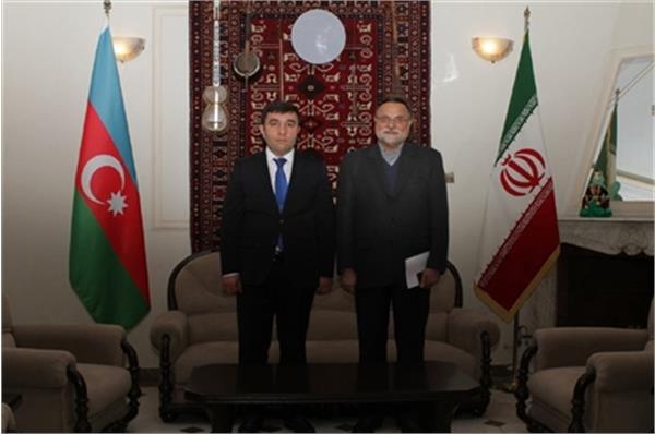 دیدار رئیس موسسه فرهنگی اکو با سفیر جمهوری آذربایجان در ایران
