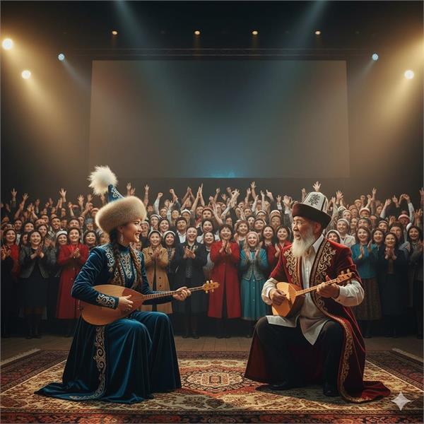 آیتاش، کهن‌ترین نبرد ادبی سخنوران قزاقستان