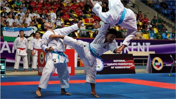 برگزاری مسابقات کاراته قهرمانی آسیا در قزاقستان