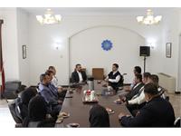 The Meeting of ECOCI's Executive Director and South Tehran Athletic Delegation