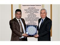 ECO Cultural Institute President Meets Tajik Ambassador: Forging Cultural Bonds