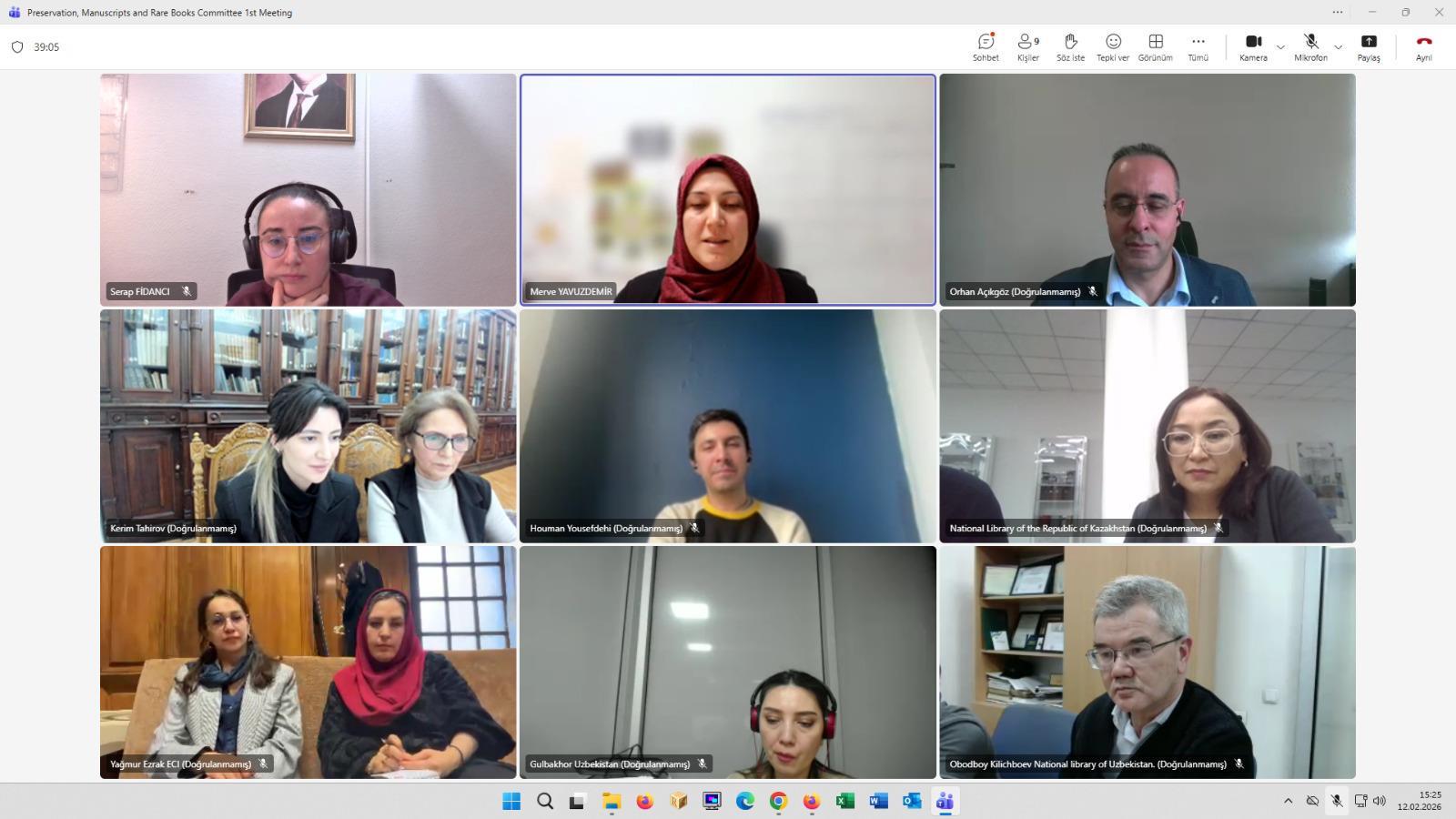 برگزاری نخستین نشست‌های زیرکمیته‌های کتابخانه‌های ملی کشورهای عضو اکو