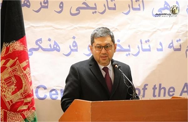 مراسم تسلیم دهی آثار تاریخی به موزیم ملی افغانستان