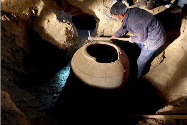 کوزه های دوران ساسانی در شمال غرب ایران کشف شد
